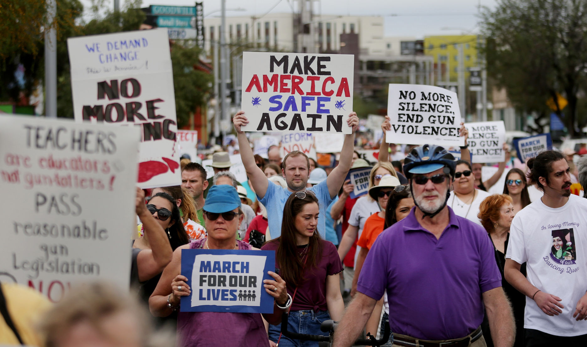 March for our Lives protest in Tucson